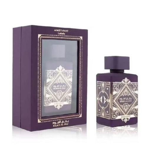 Bade’e Al Oud Amethyst de Lattafa-Eau de parfum-100ml - Senteurs du jardin