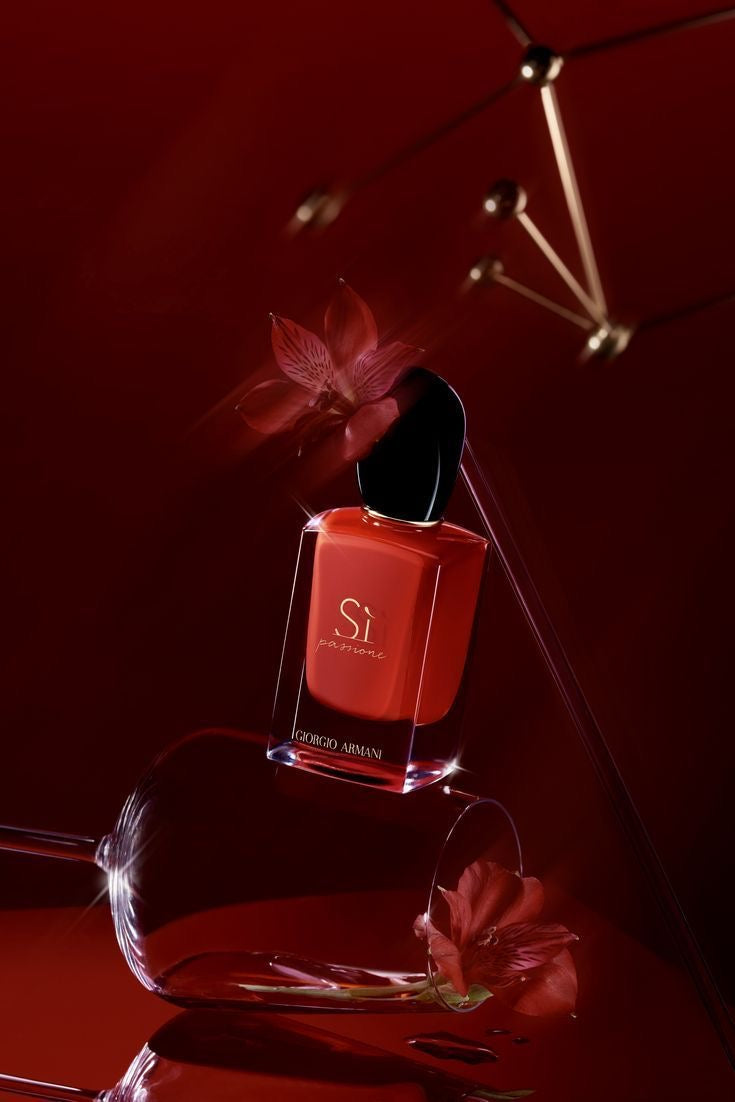 Si Parfum Rouge de Giorgio Armani - Eau de Parfum - Senteurs du jardin