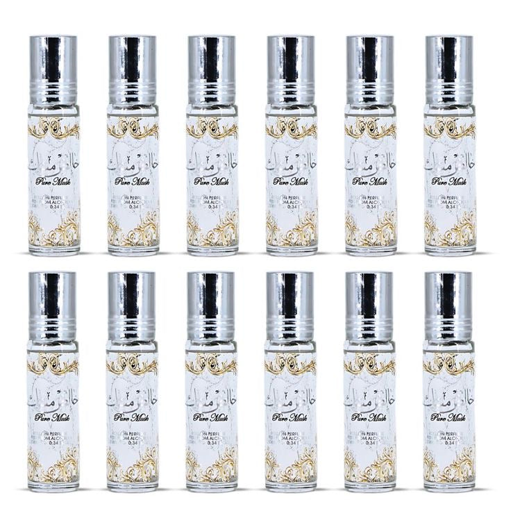 Lattafa Pure Musk – Huile Parfumée Roll-On 10 ml