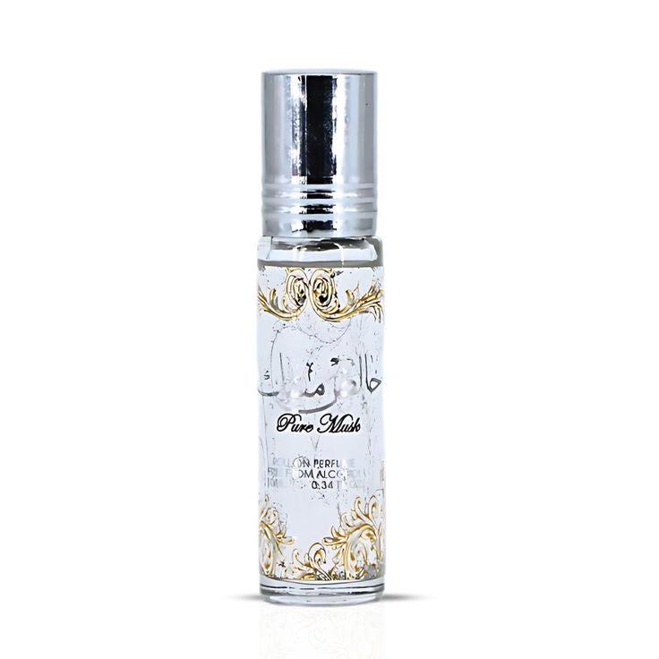 Lattafa Pure Musk – Huile Parfumée Roll-On 10 ml